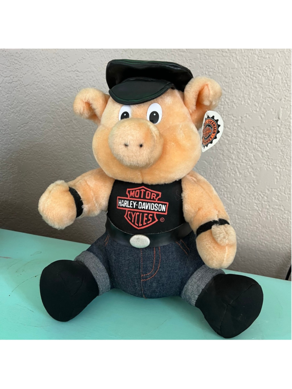 1998 Harley-Davidson Stuffed Animal Hog Official HD